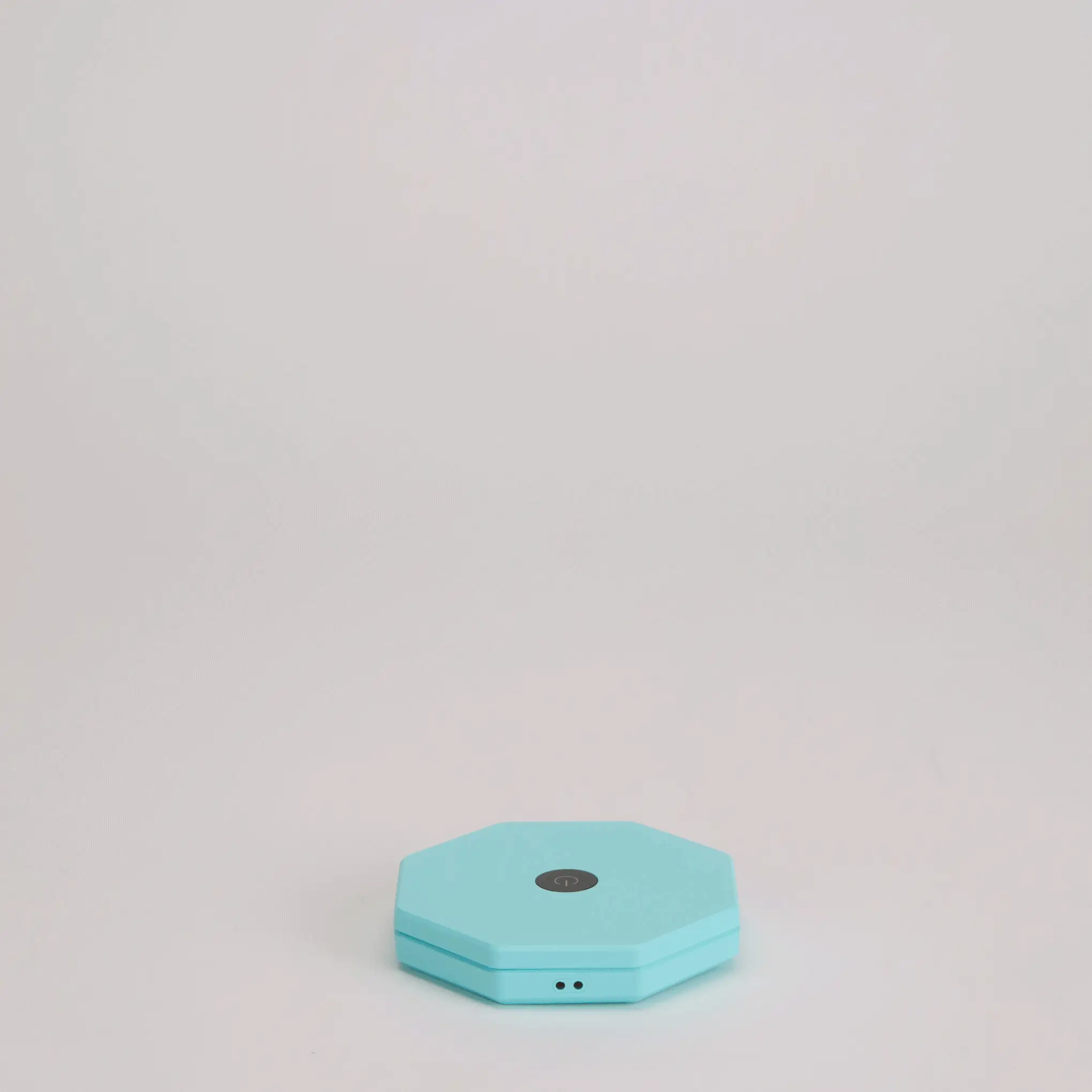Twist Hexagon Portable Table Lamp - Lagoon Teal - Image 3