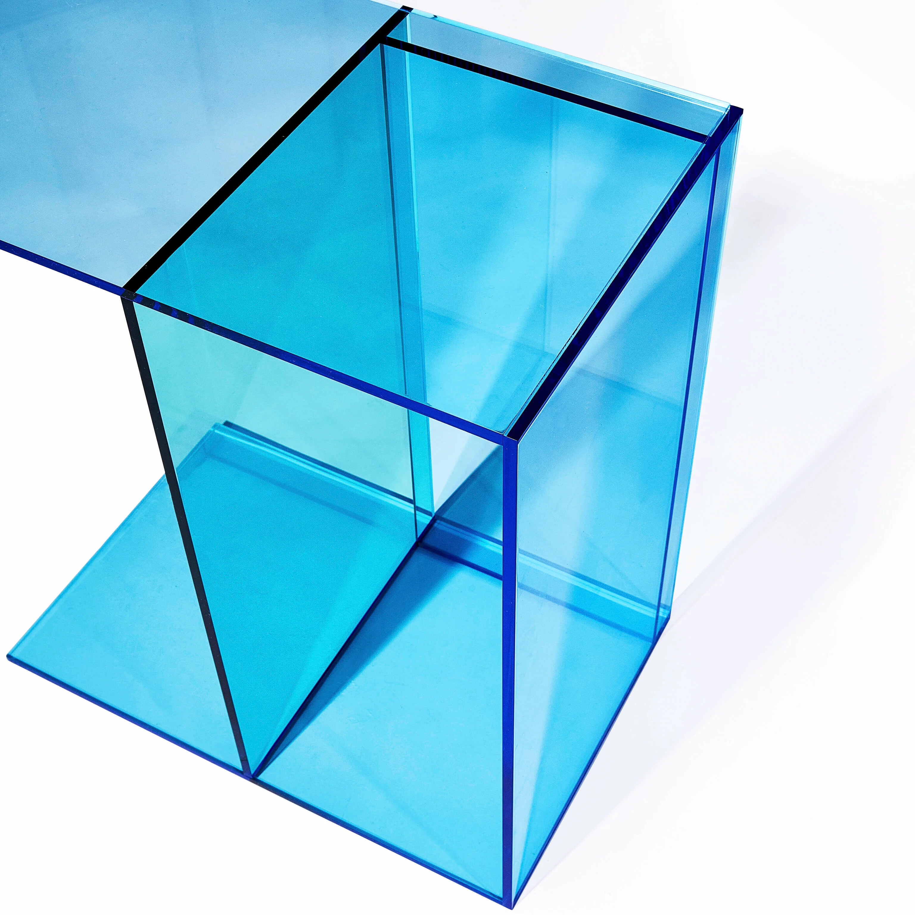 Two-Way Side Table - Blue/ Aqua - Image 6