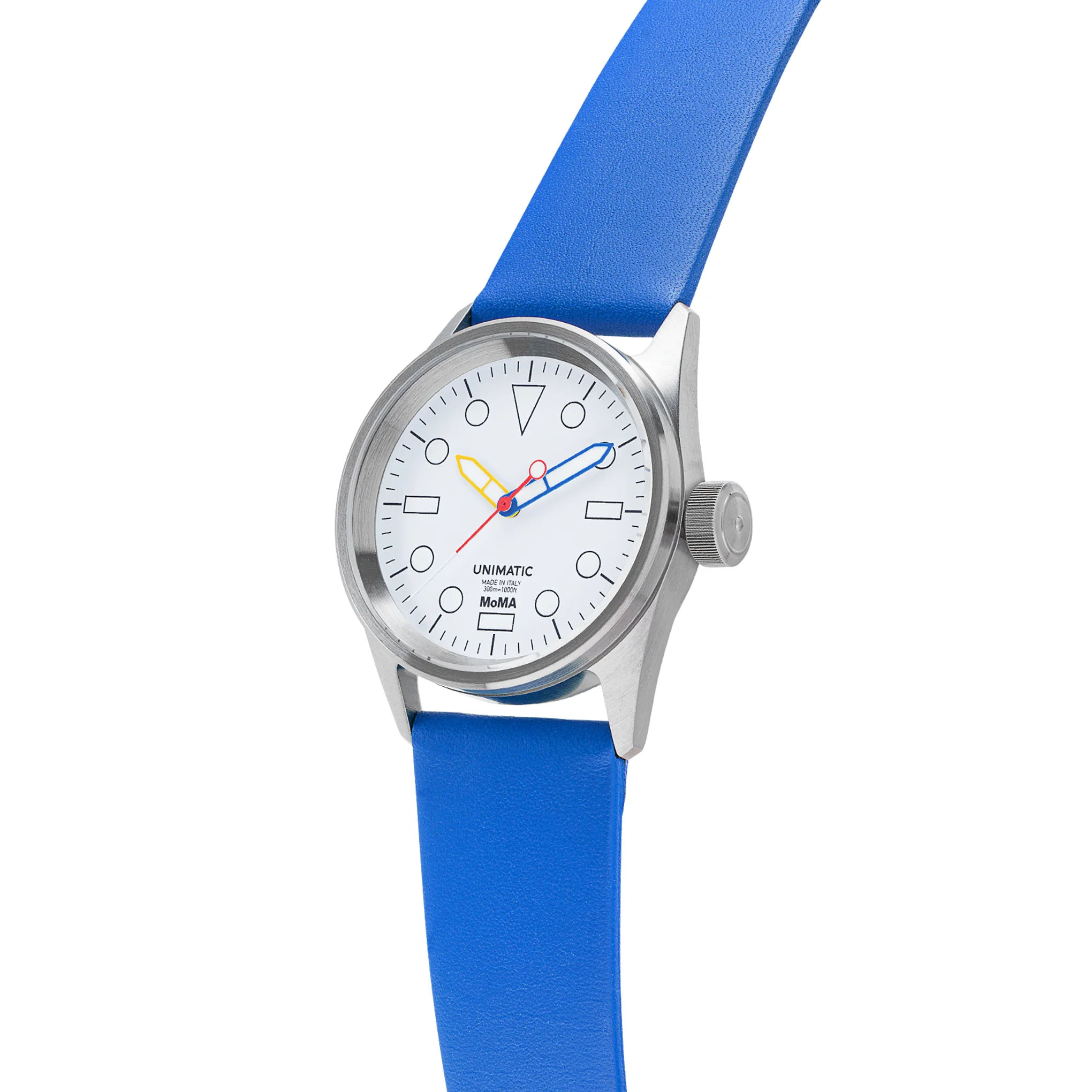 MoMA Unimatic De Stijl Modello Cinque Watch - Blue - Image 3
