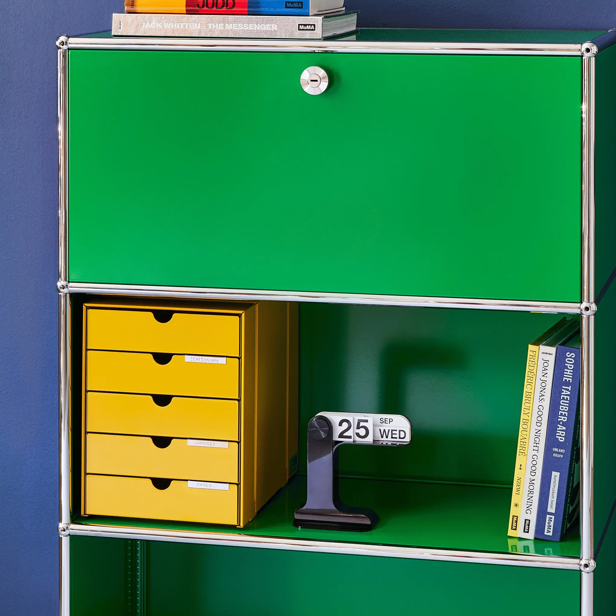USM Haller 5-Drawer Set - Yellow - Image 2