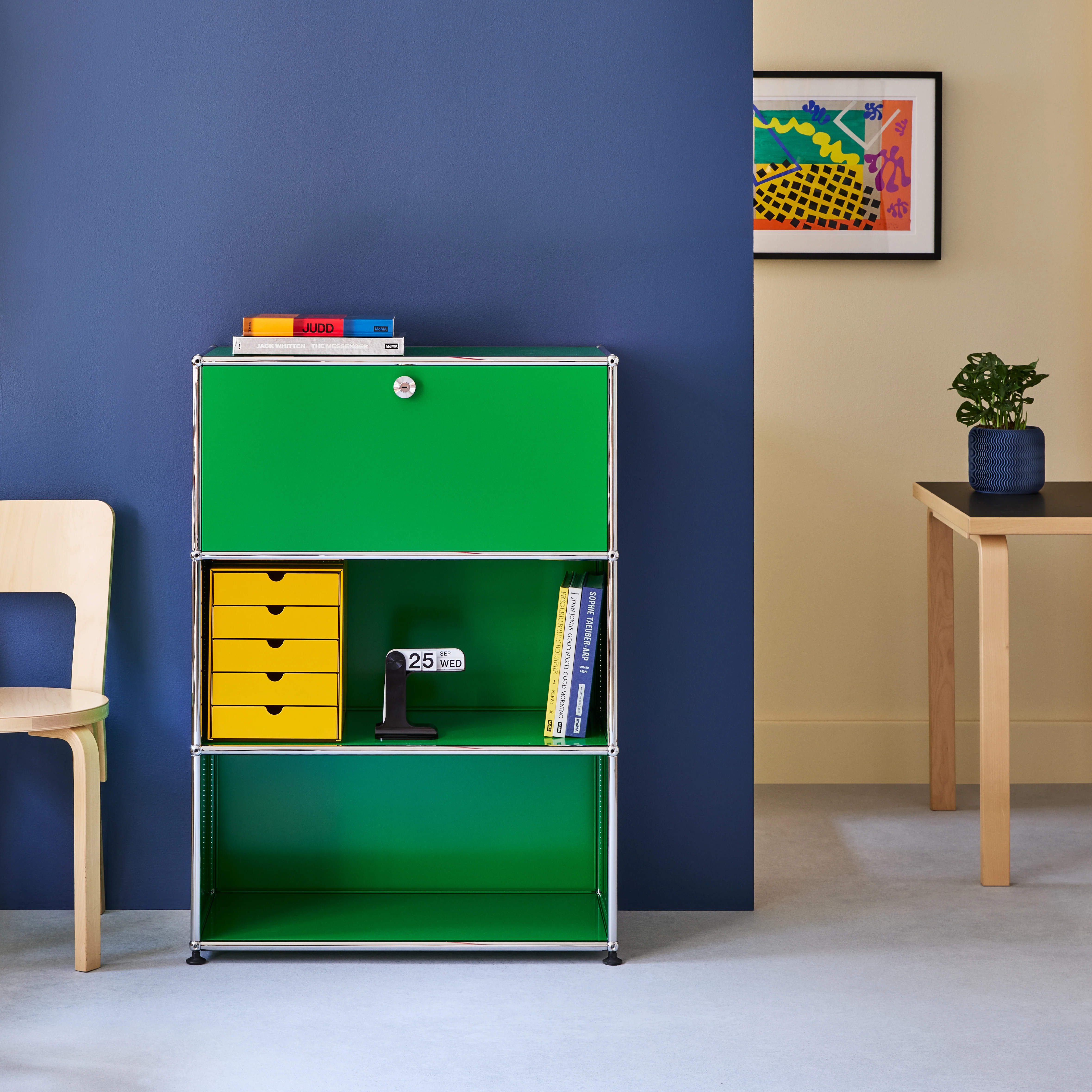 USM Haller Hide-Away Desk & Storage Unit - Image 8