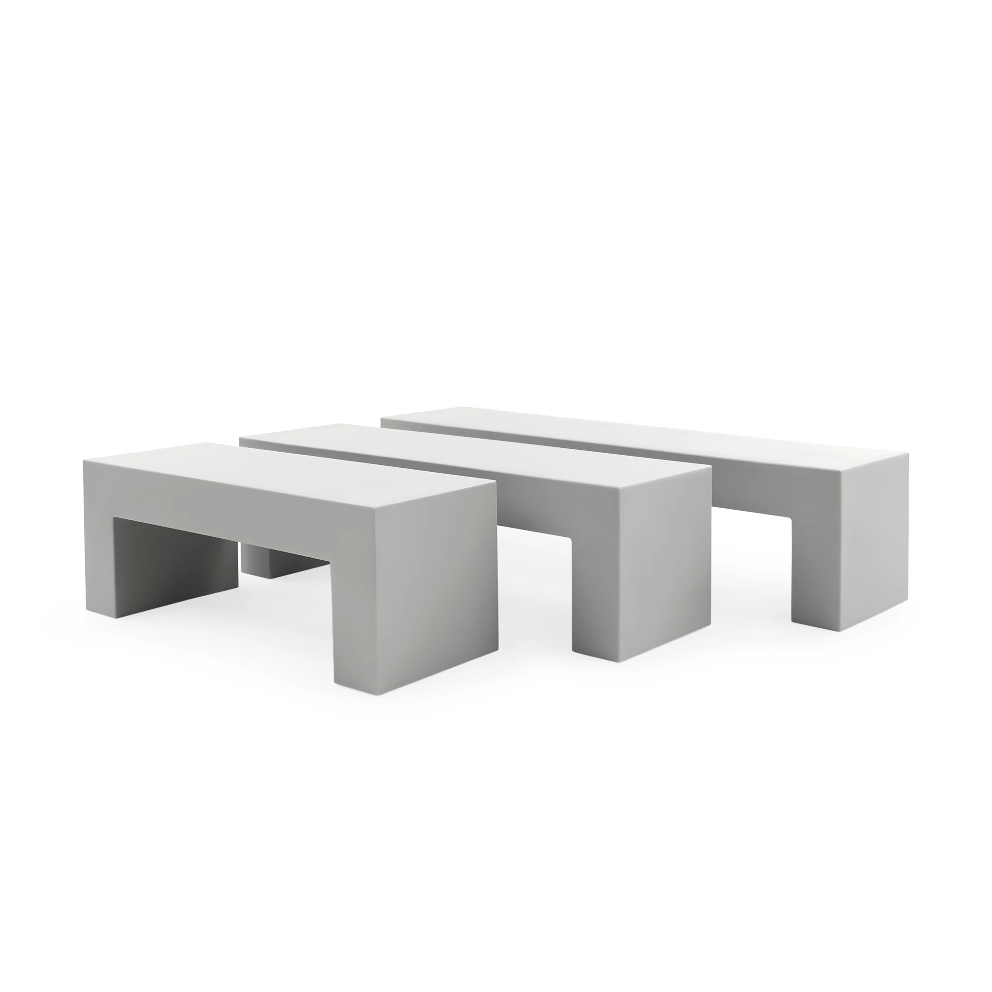 Vignelli Bench from Heller - Blue - Image 5