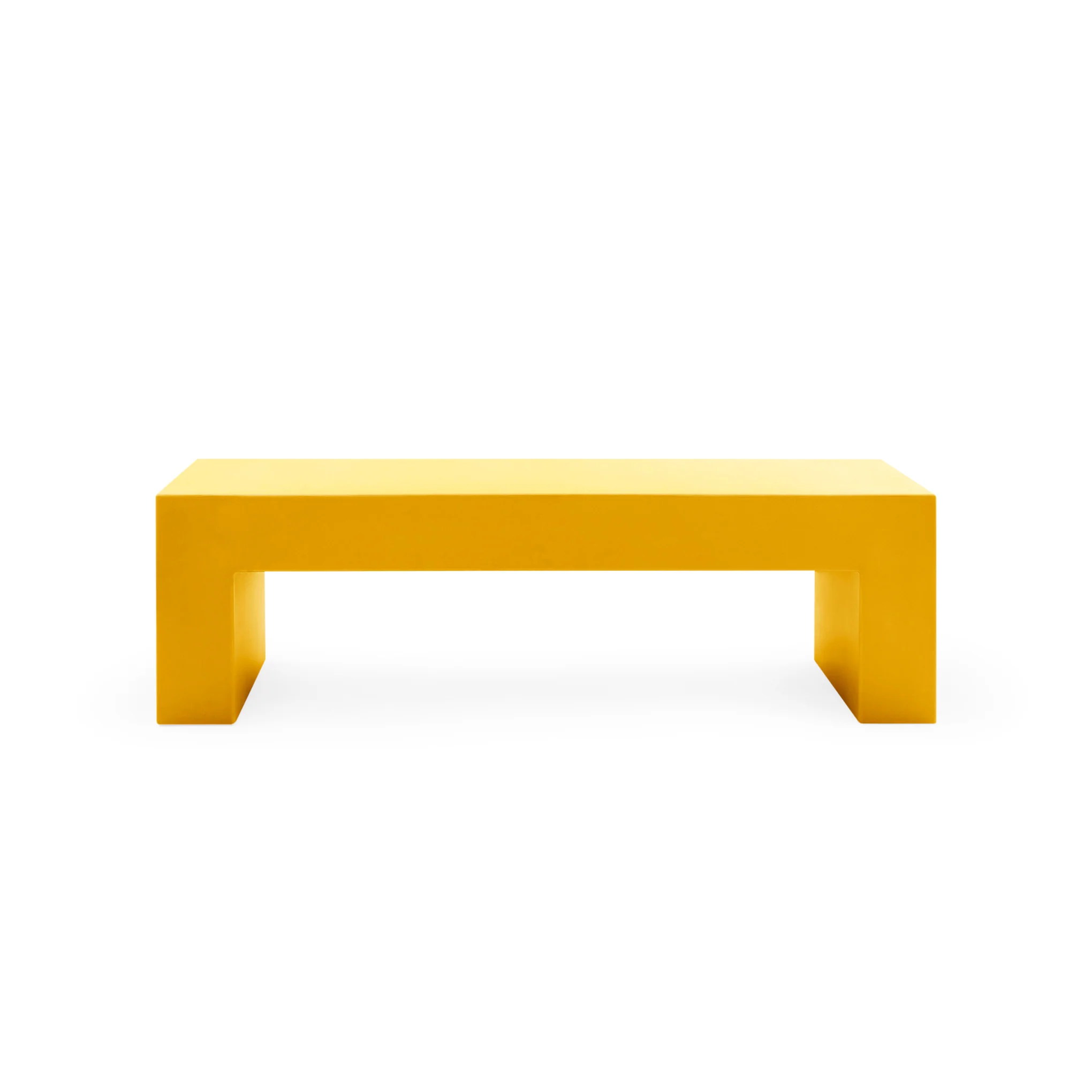 Vignelli Bench from Heller - Yellow - Image 2