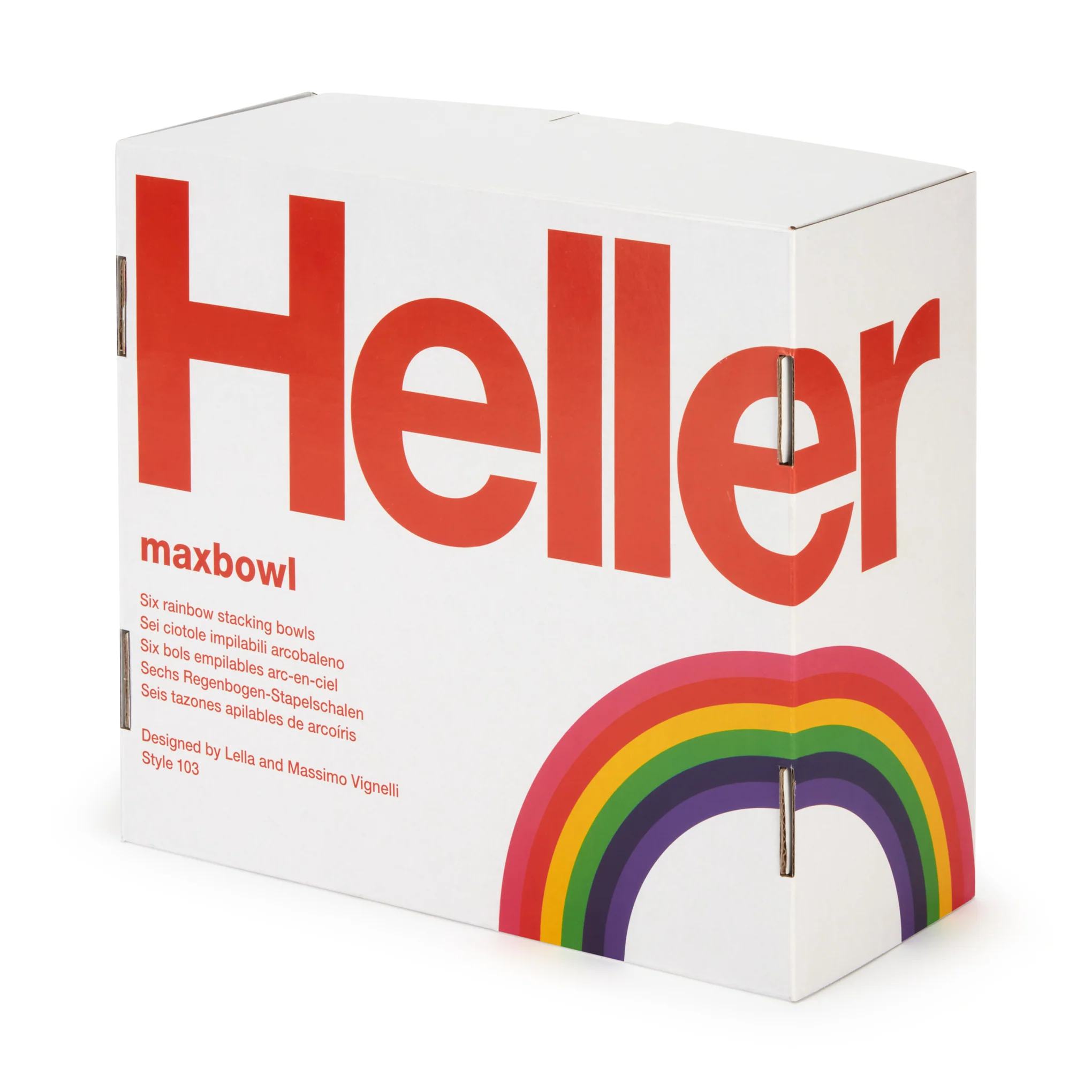 Vignelli Hellerware Rainbow Stacking Dinnerware - Set of 6 - Image 20