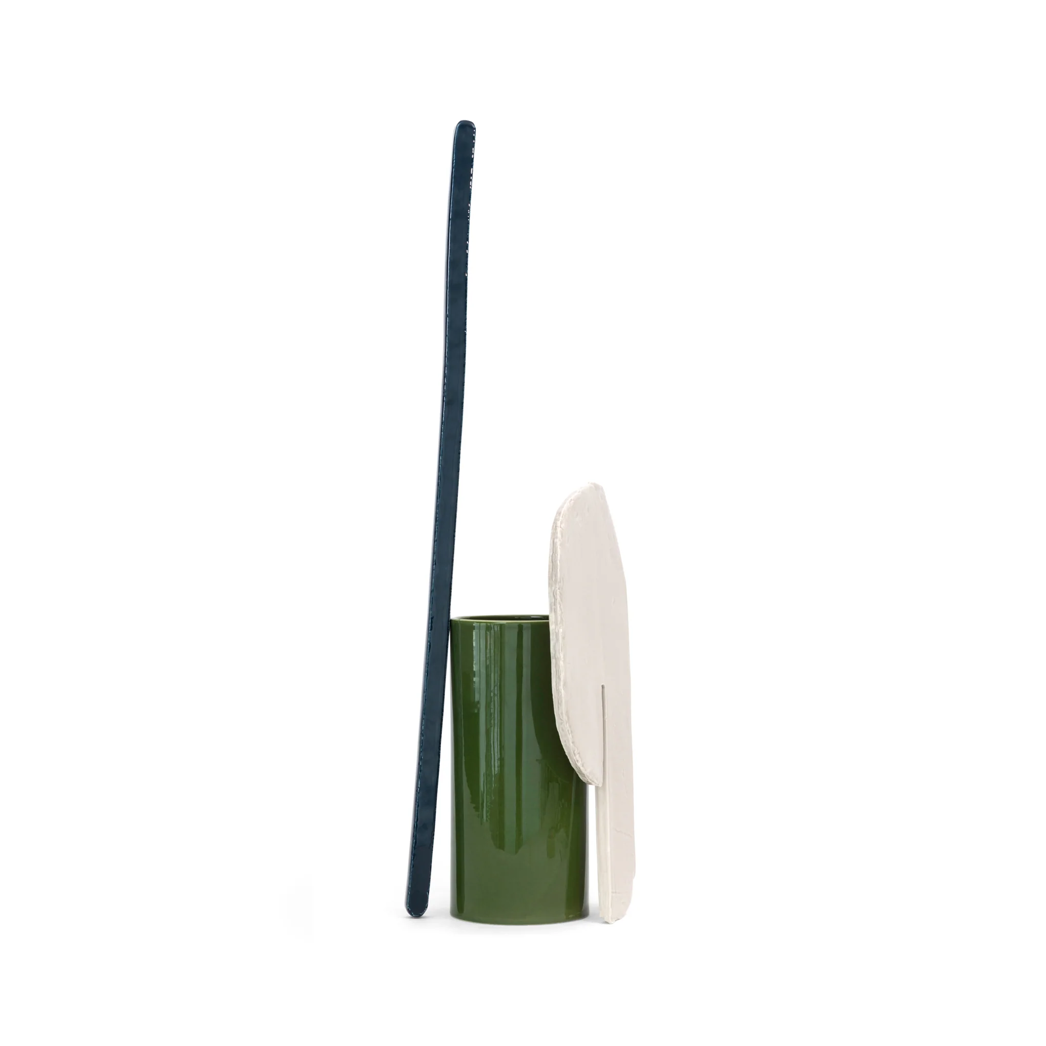 Vitra Découpage Ceramic Vase - Blue - Image 4