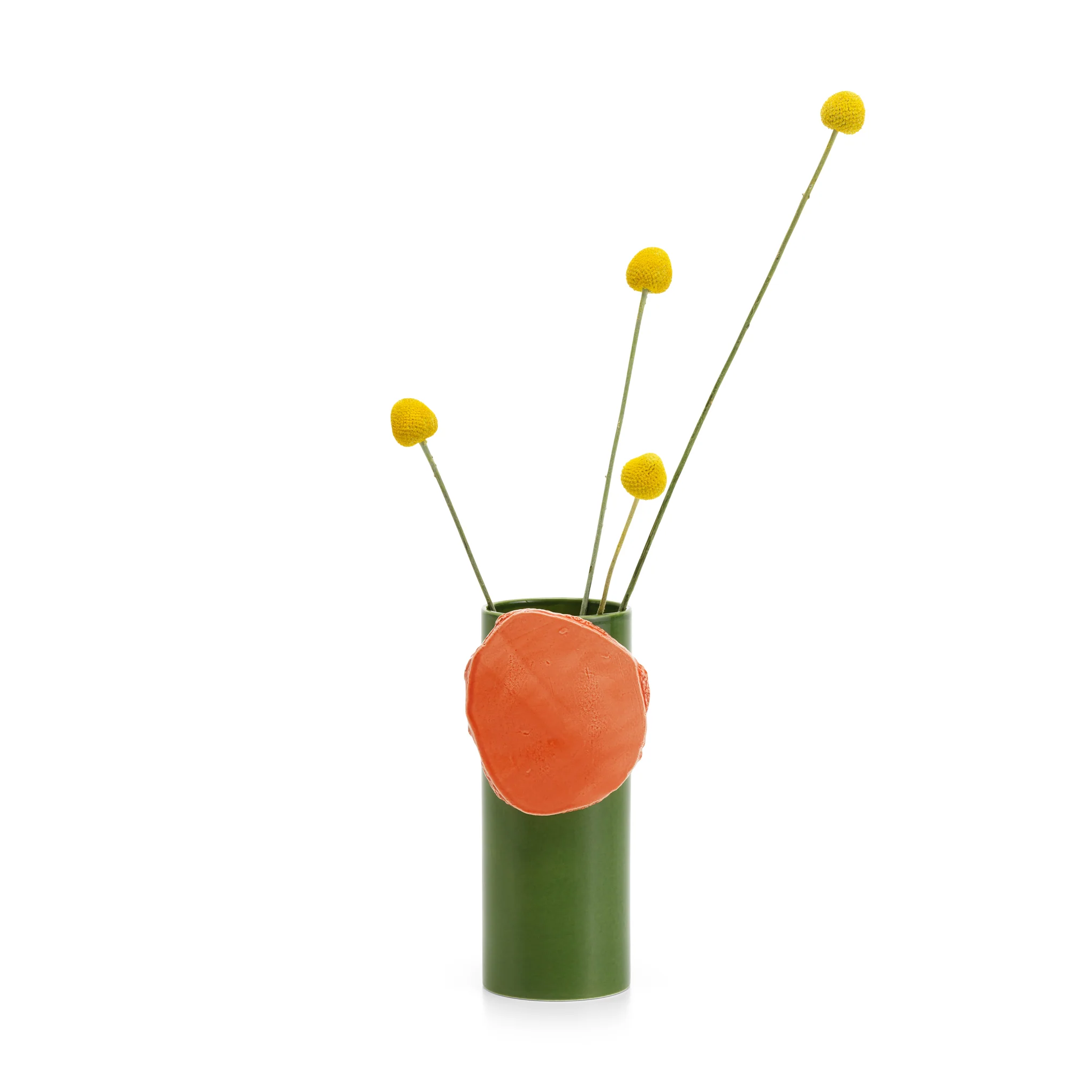 Vitra Découpage Ceramic Vase - Green