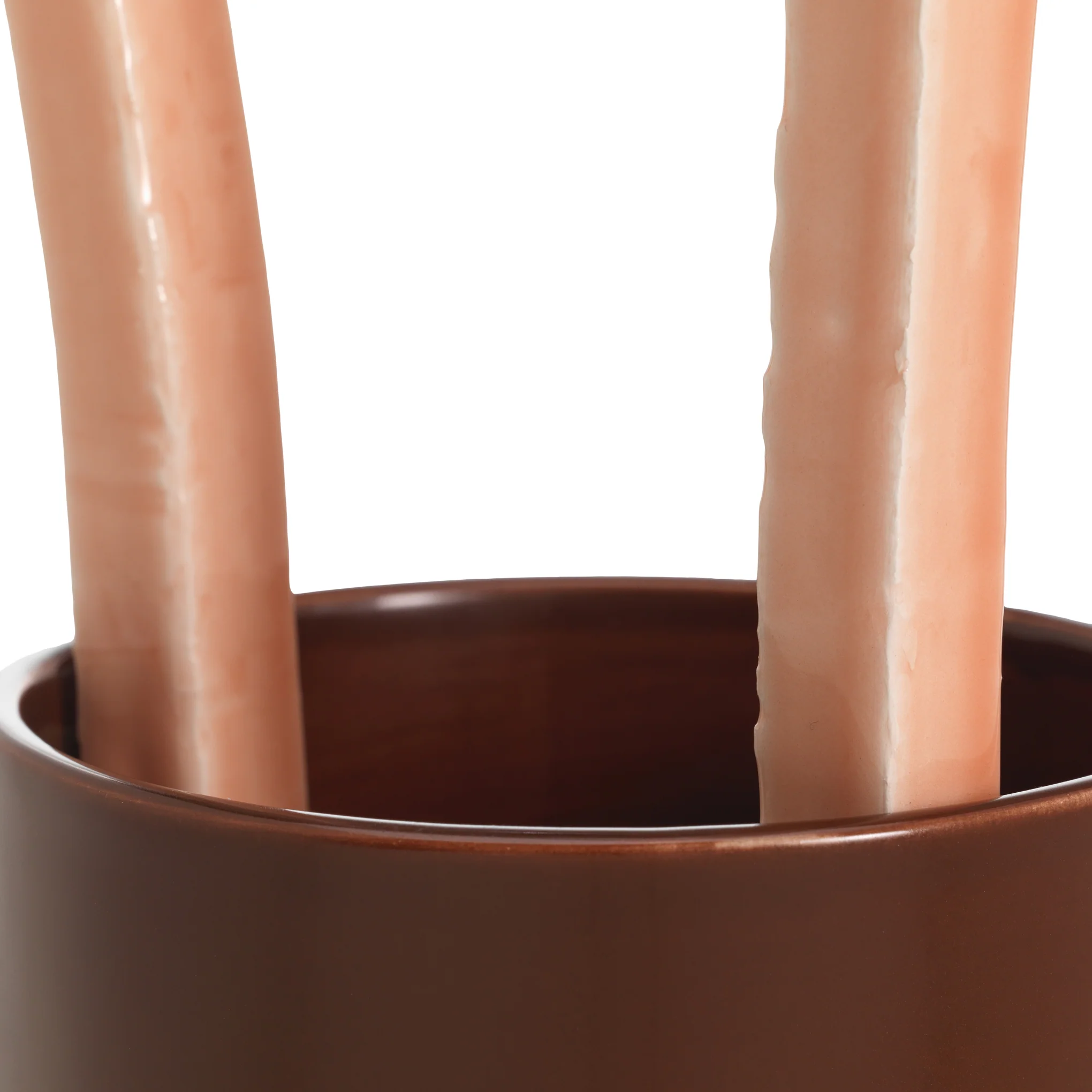 Vitra Découpage Ceramic Vase - Orange - Image 5