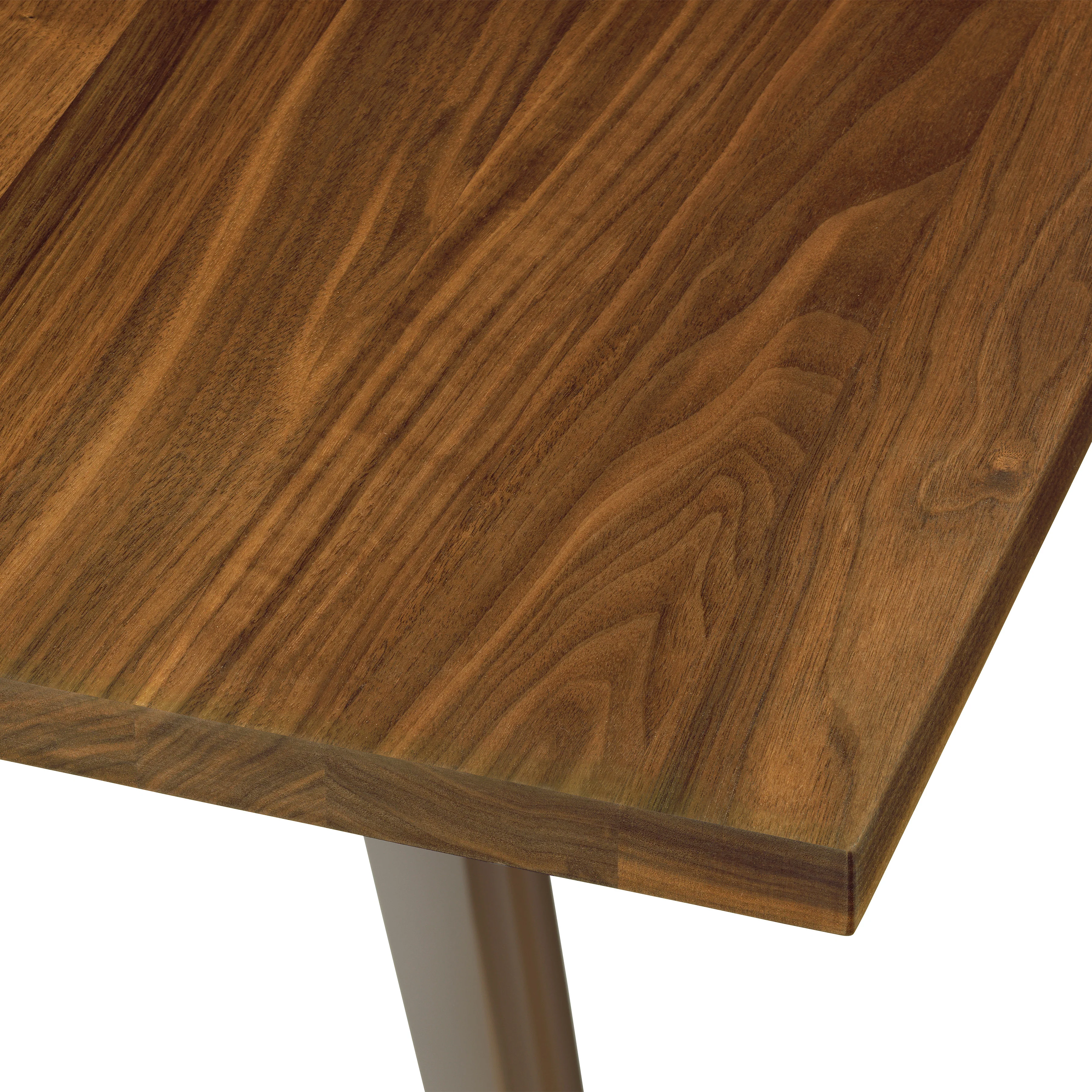 Jean Prouvé EM Table from Vitra - Oak/ Deep Black - Image 5