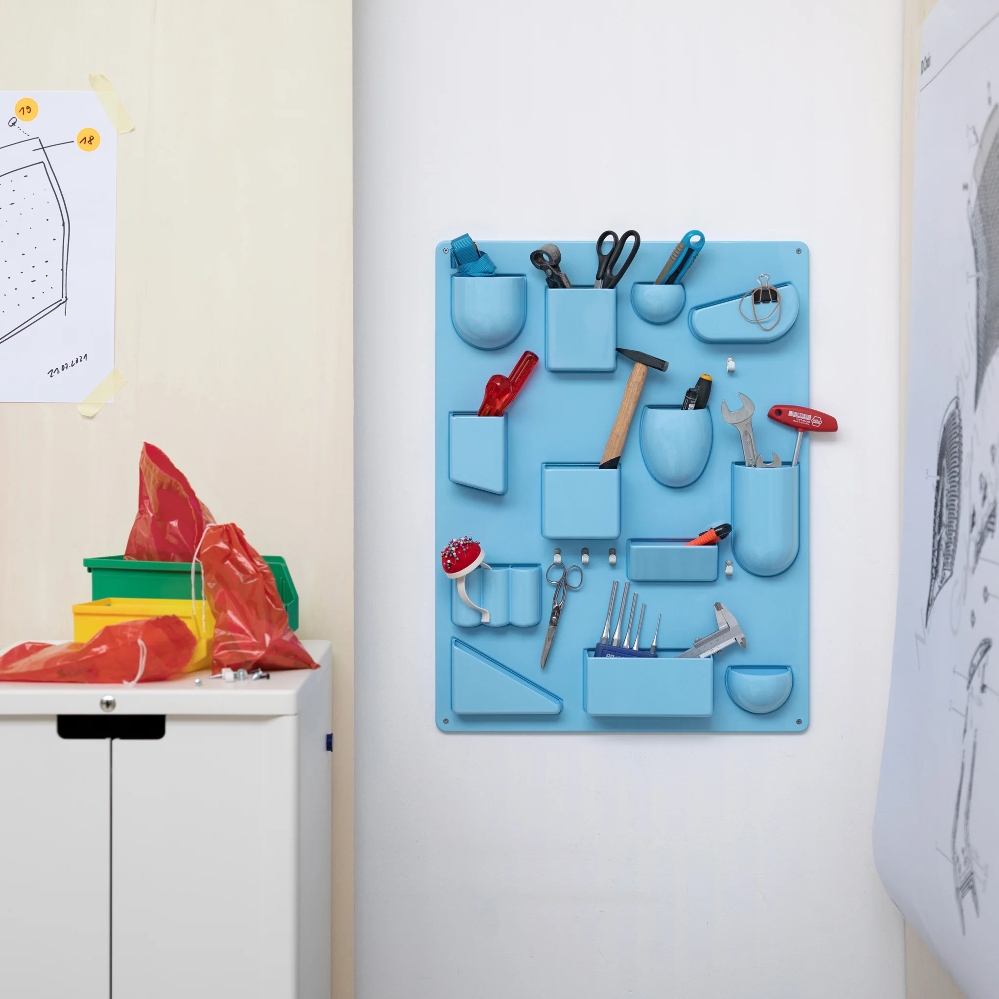 Vitra Uten.Silo Organizer - Horizon Blue - Image 2