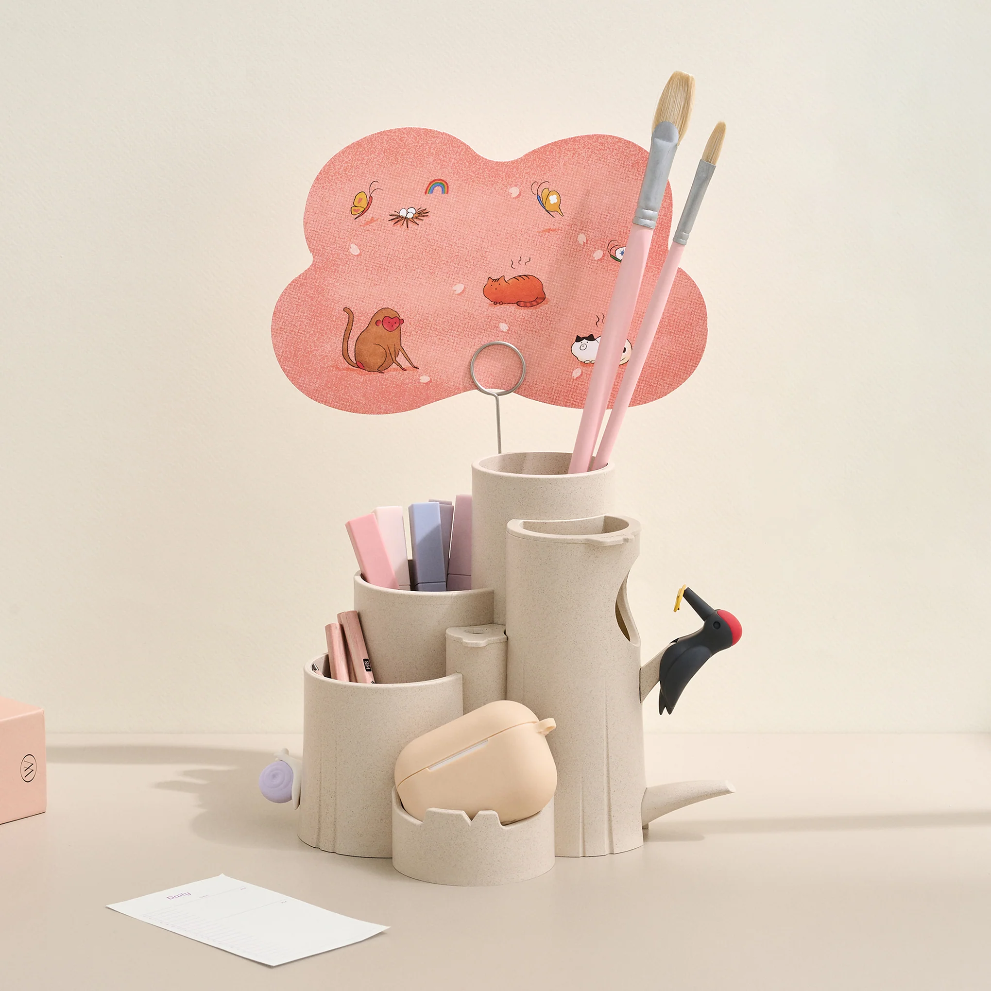 Woodpecker’s Forest Desk Organizer - Image 2