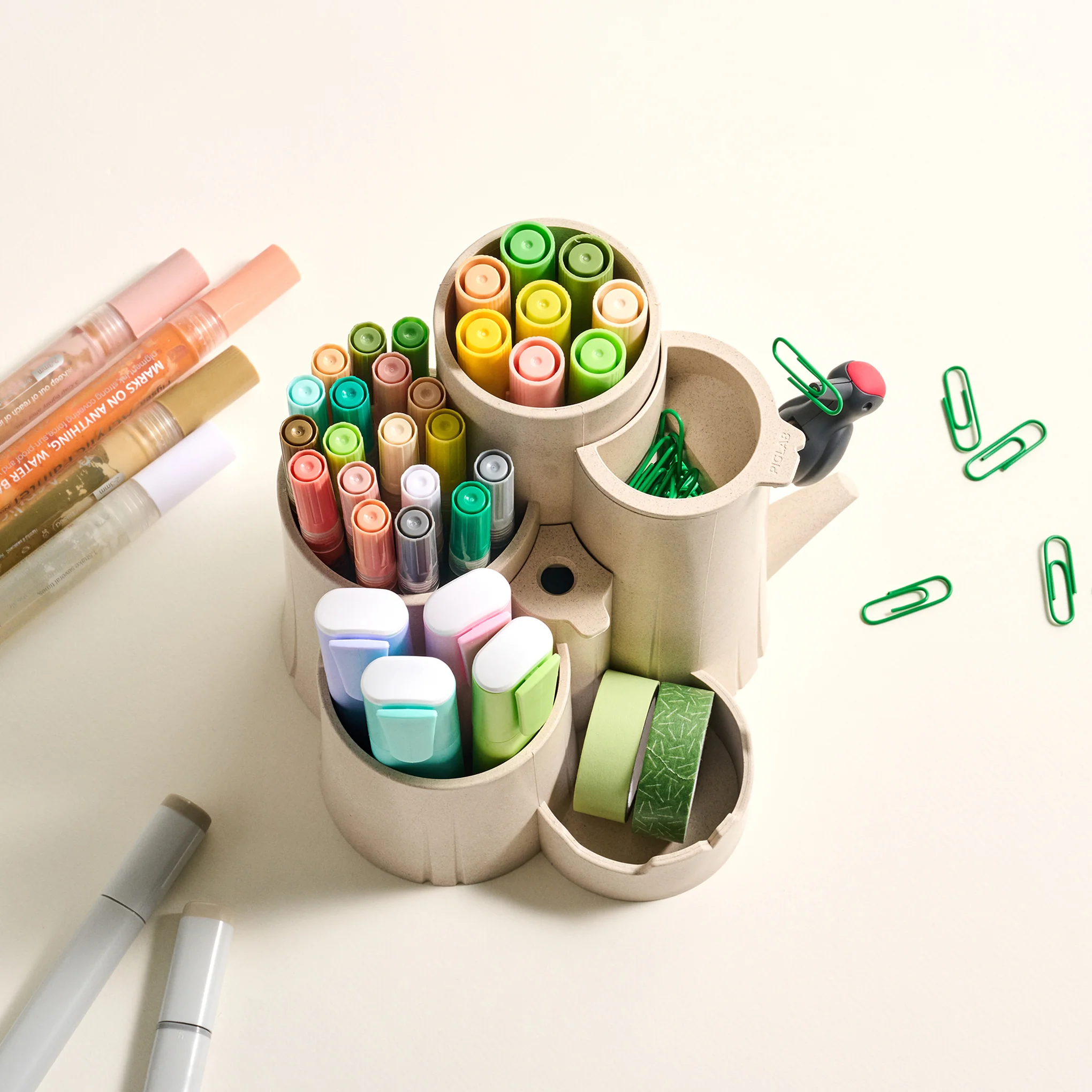 Woodpecker’s Forest Desk Organizer - Image 3