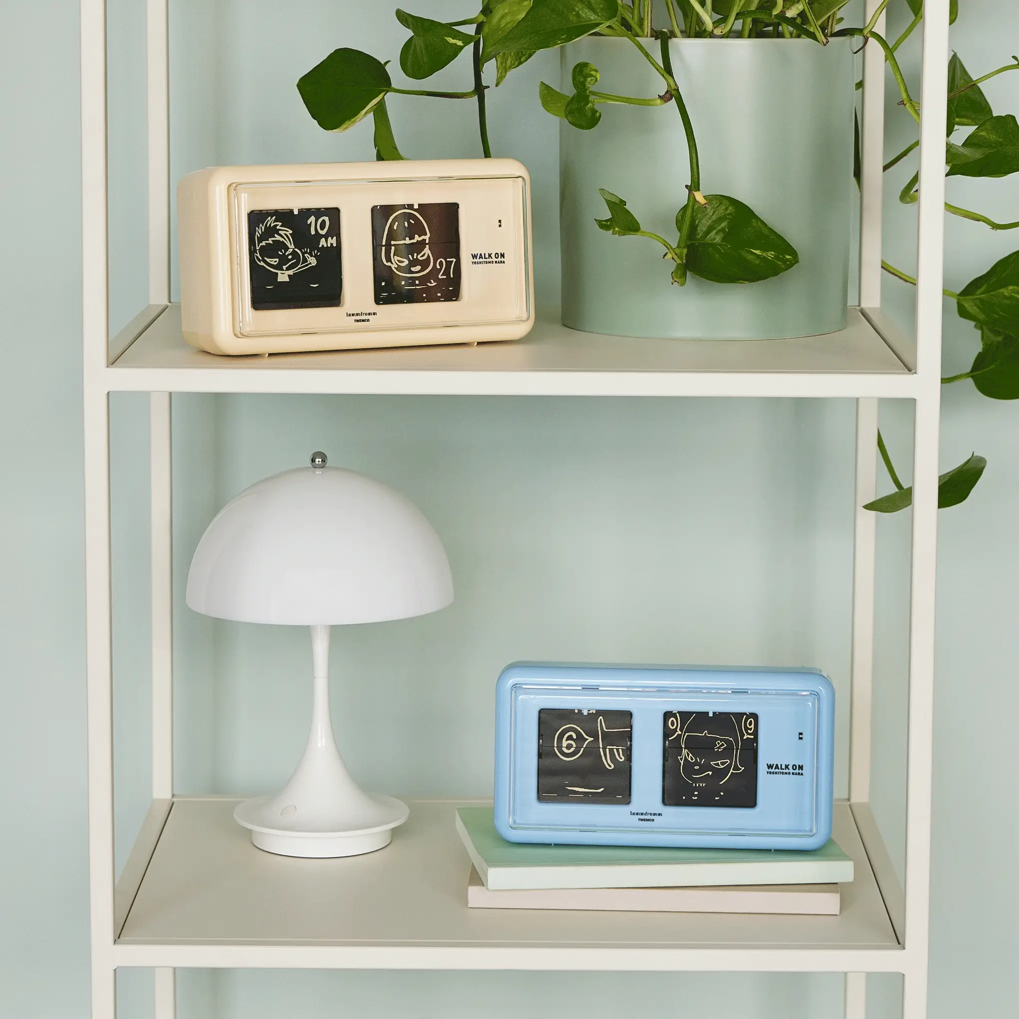 Yoshitomo Nara Walk On Flip Clock - Blue - Image 7
