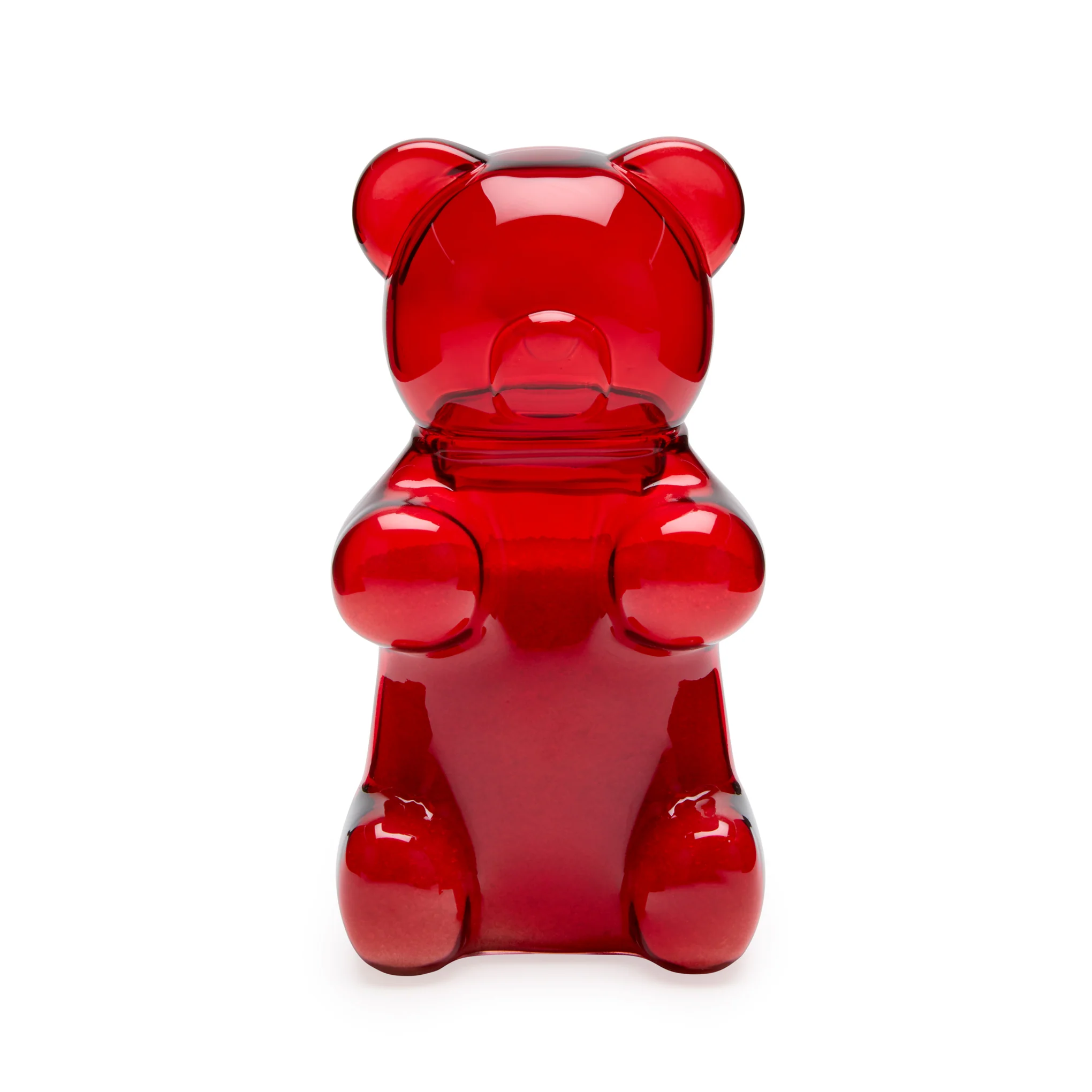 Yummy Bear Glass Sugar Bowl
